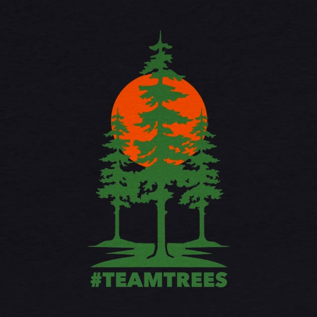 Team Trees Logo by FutureGadgetsToday